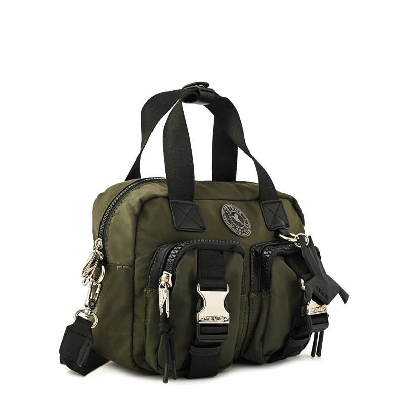 CARTERA BANDOLERA PATSY MEDIANA VERDE OLIVA - 2