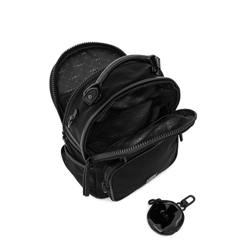 MOCHILA MADDIE MEDIANA NEGRO ESPECIAL - 5