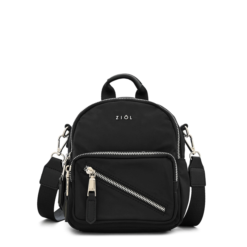 MOCHILA LYCHEE PEQUEÑA NEGRO - 1