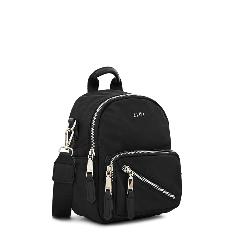 MOCHILA LYCHEE PEQUEÑA NEGRO - 2
