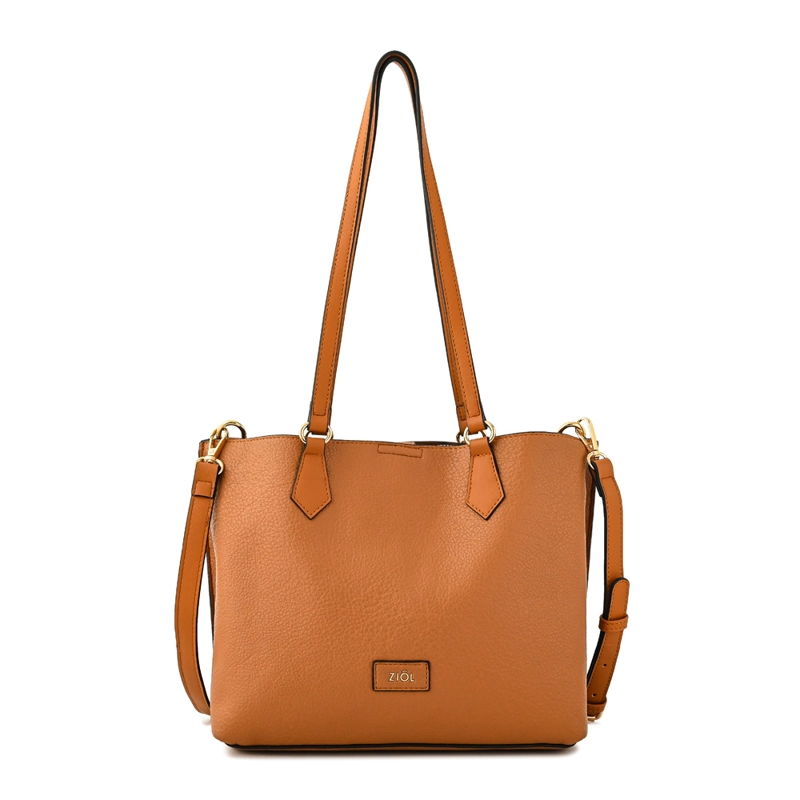 CARTERA TOTE VIVIENE MEDIANA CAMEL - 1