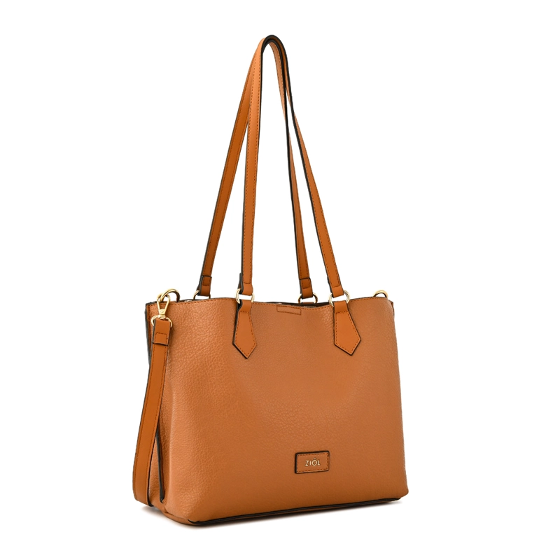 CARTERA TOTE VIVIENE MEDIANA CAMEL - 2