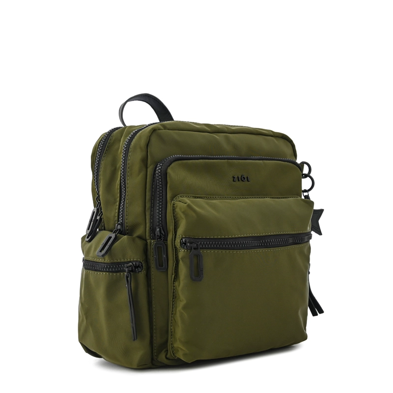 MOCHILA RONNIE MEDIANA VERDE OLIVA - 2