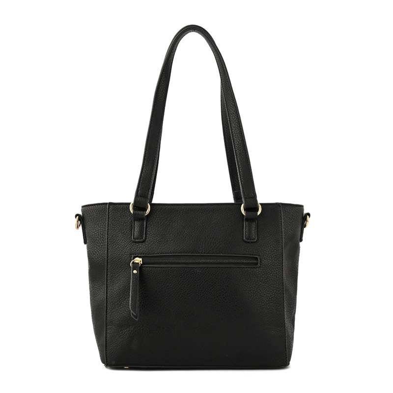 CARTERA TOTE ELAIA MEDIANA NEGRO - 3