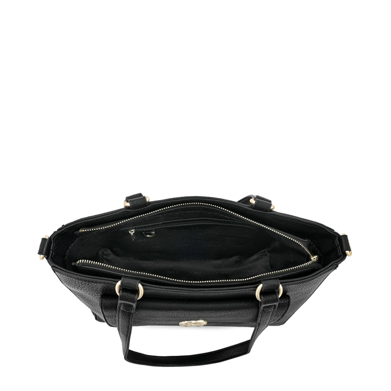 CARTERA TOTE AGATA MEDIANA NEGRO - 4
