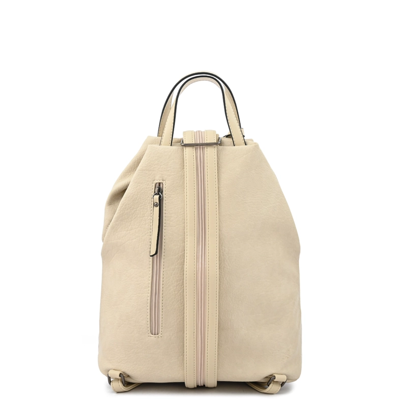MOCHILA TRIANA MEDIANA BLANCO CRUDO - 3