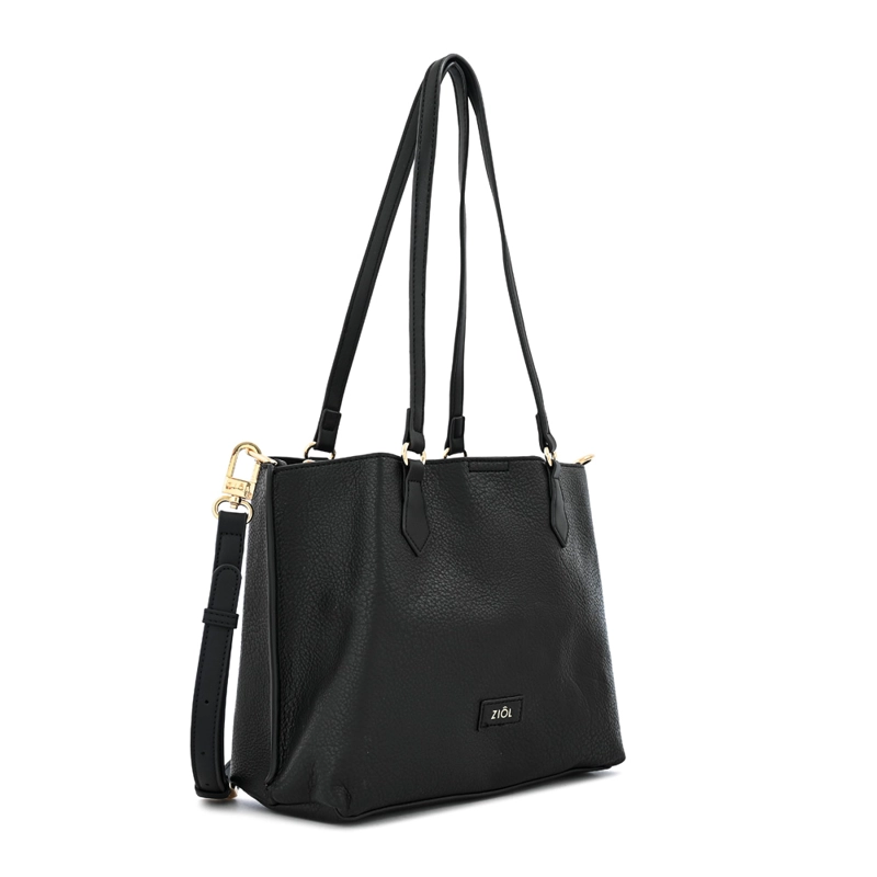 CARTERA TOTE VIVIENE MEDIANA NEGRO - 2