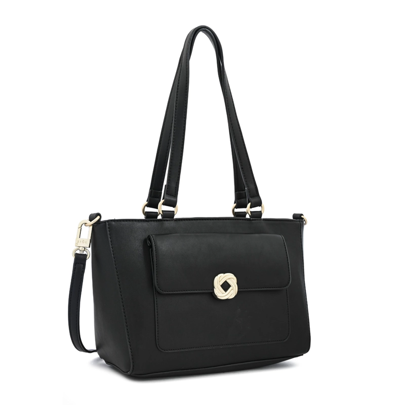 CARTERA TOTE AGATA MEDIANA NEGRO ESPECIAL - 2