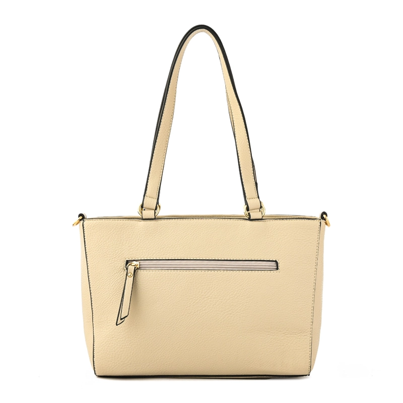 CARTERA TOTE AGATA MEDIANA BEIGE - 3