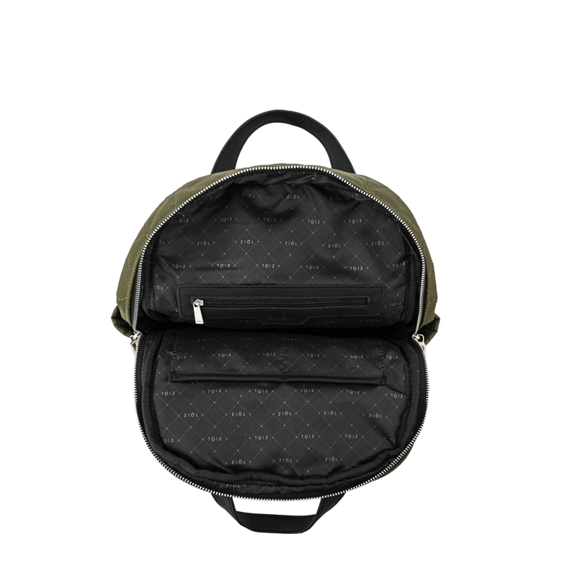 MOCHILA SAIDA MEDIANA VERDE OLIVA - 4