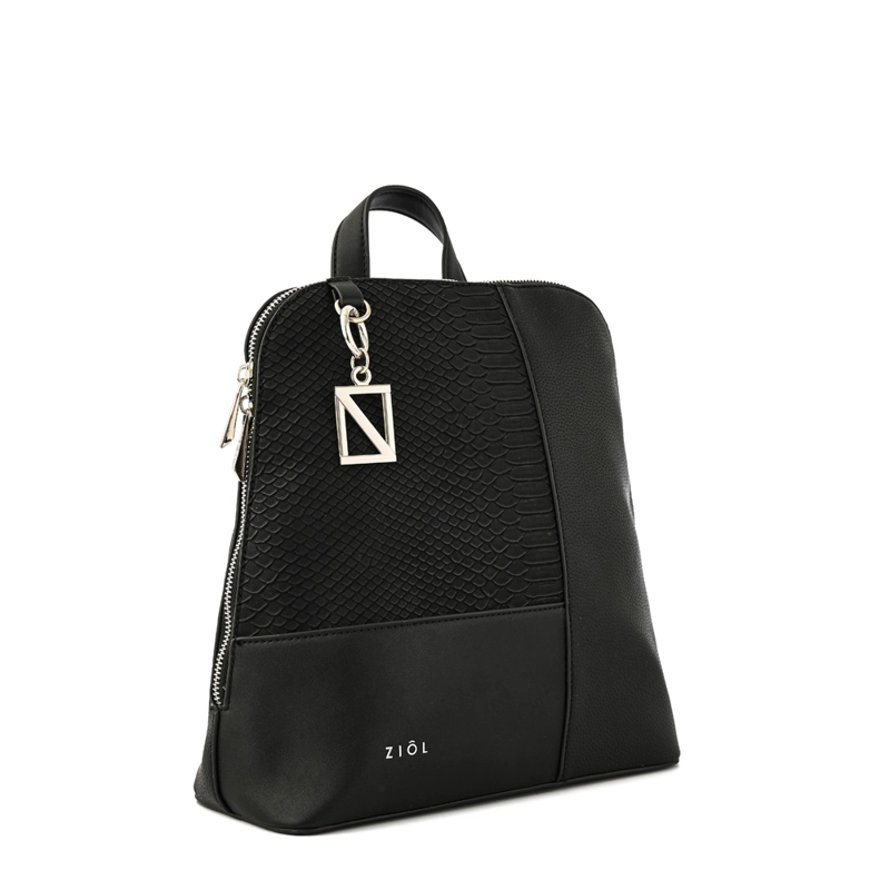 MOCHILA CELINA MEDIANA NEGRO ESPECIAL - 2