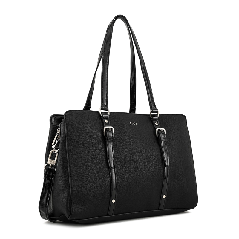 CARTERA TOTE PORTA NOTEBOOK DOMINICA GRANDE NEGRO ESPECIAL - 2