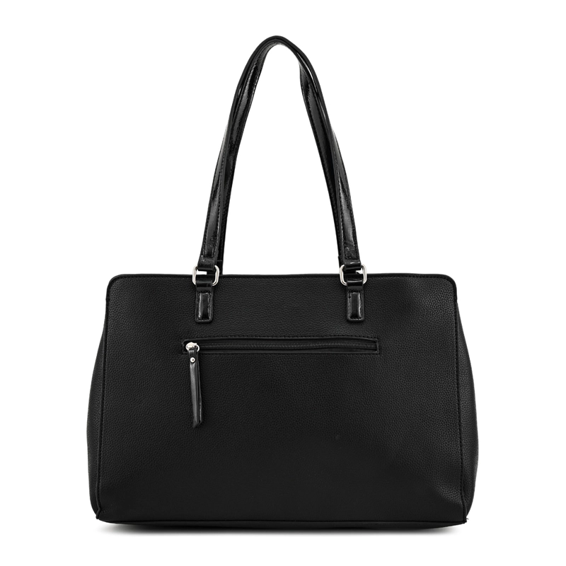 CARTERA TOTE PORTA NOTEBOOK DOMINICA GRANDE NEGRO ESPECIAL - 3