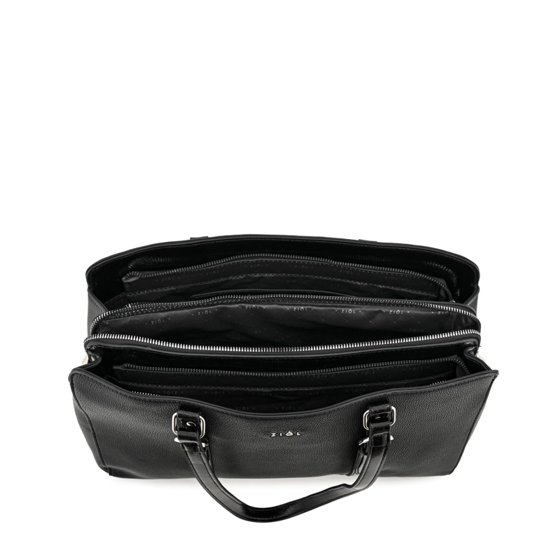 CARTERA TOTE PORTA NOTEBOOK DOMINICA GRANDE NEGRO ESPECIAL - 4