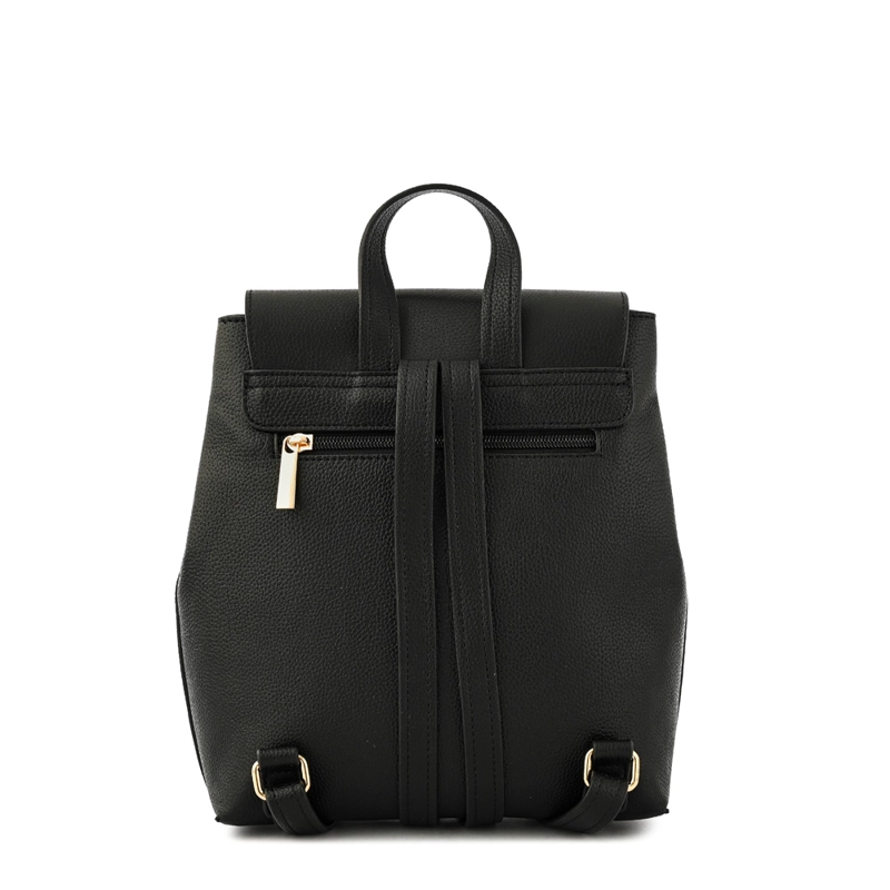 MOCHILA CON TAPA CALLIE MEDIANA NEGRO ESPECIAL - 3