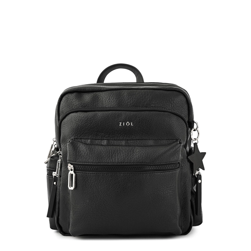 MOCHILA RONNIE MEDIANA NEGRO - 1