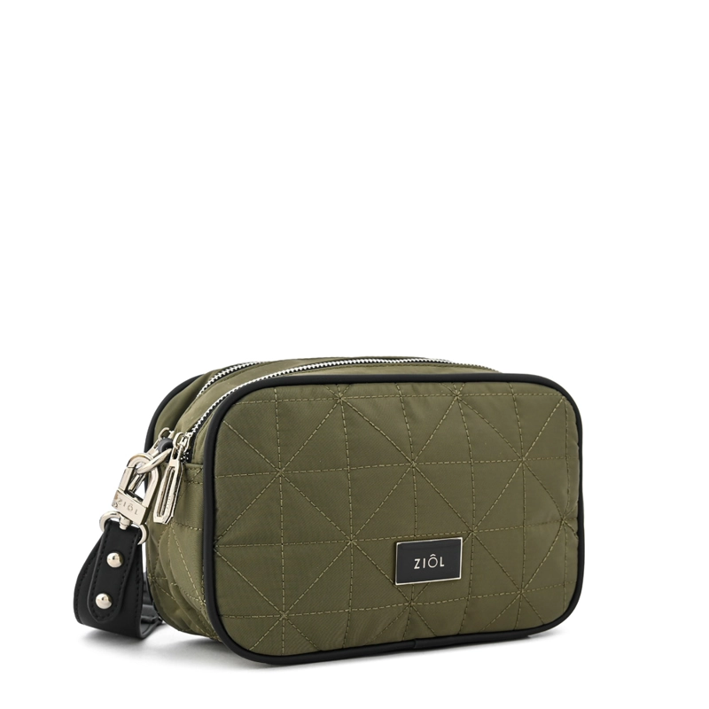 CARTERA BANDOLERA SAIDA MEDIANA VERDE OLIVA - 2