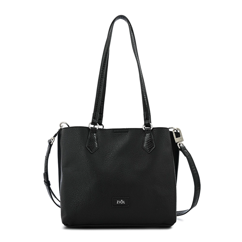 CARTERA TOTE VIVIENE MEDIANA NEGRO ESPECIAL - 1