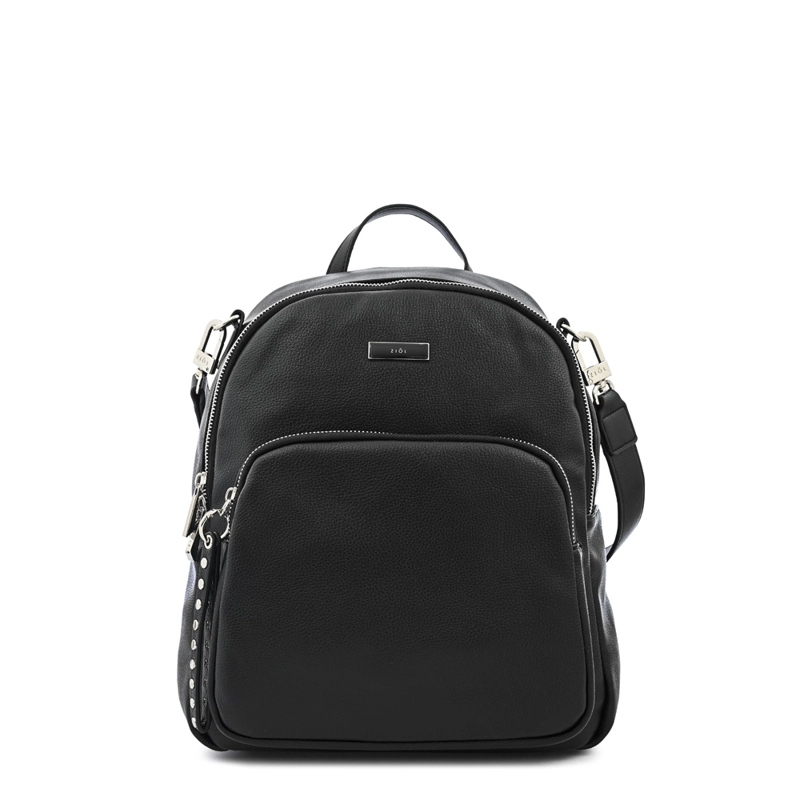 MOCHILA NAHIA MEDIANA NEGRO - 1