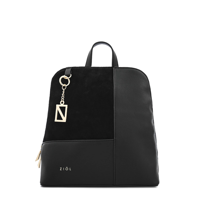 MOCHILA CELINA MEDIANA NEGRO - 1