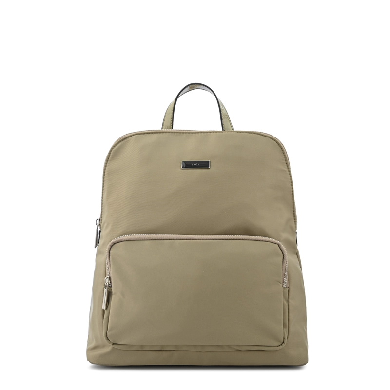 MOCHILA HAILEY MEDIANA TAUPE - 1
