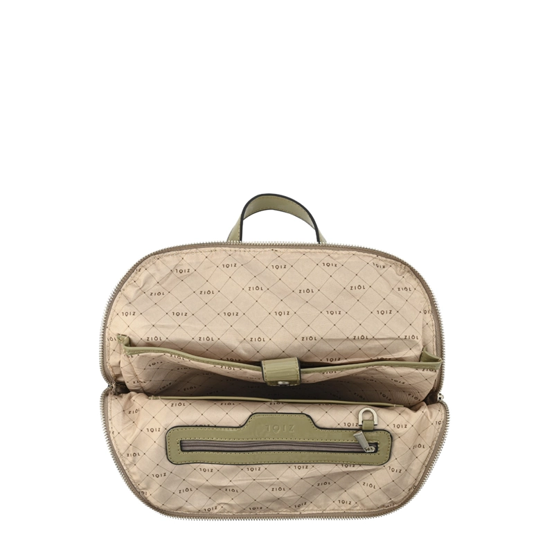 MOCHILA HAILEY MEDIANA TAUPE - 4