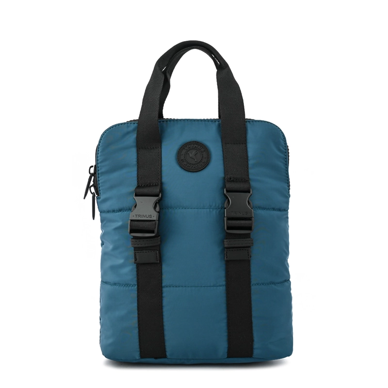 MOCHILA VELMA MEDIANA PETROLEO OSCURO - 1