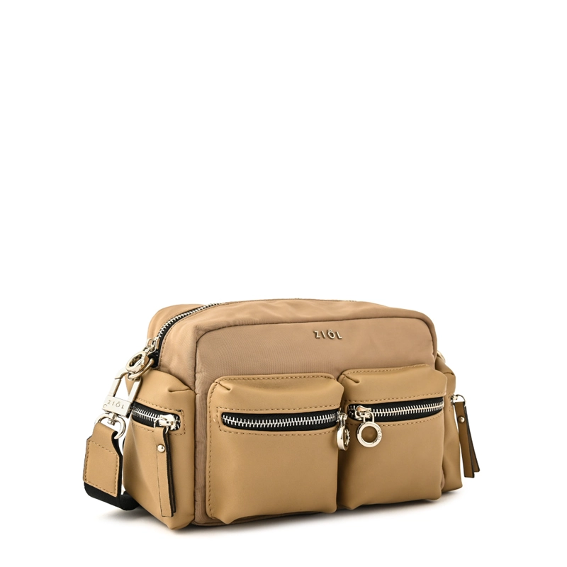 CARTERA BANDOLERA VALERY PEQUEÑA TAUPE - 2