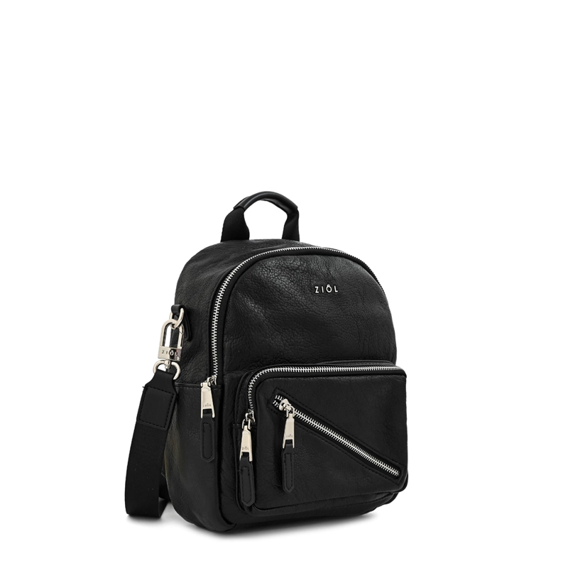 MOCHILA LYCHEE PEQUEÑA NEGRO - 2