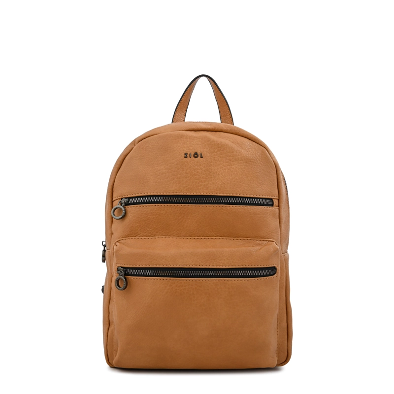 MOCHILA CINCI MEDIANA BEIGE OSCURO - 1
