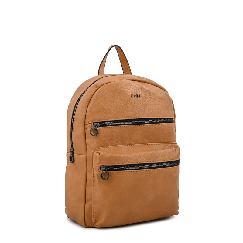MOCHILA CINCI MEDIANA BEIGE OSCURO - 2