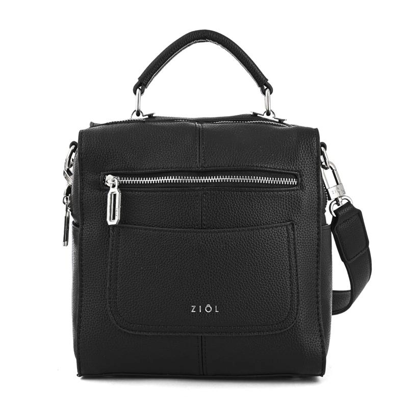 MOCHILA HELA MEDIANA NEGRO - 1