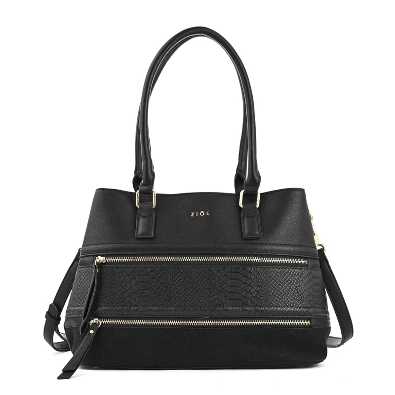 CARTERA TOTE EBBA MEDIANA NEGRO - 1
