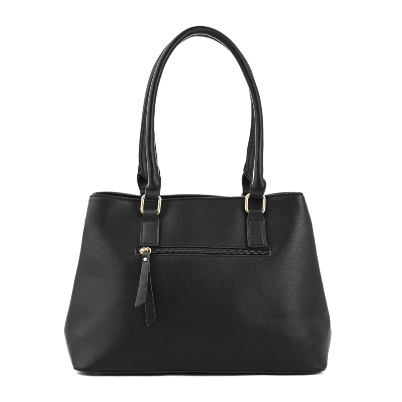CARTERA TOTE EBBA MEDIANA NEGRO - 3