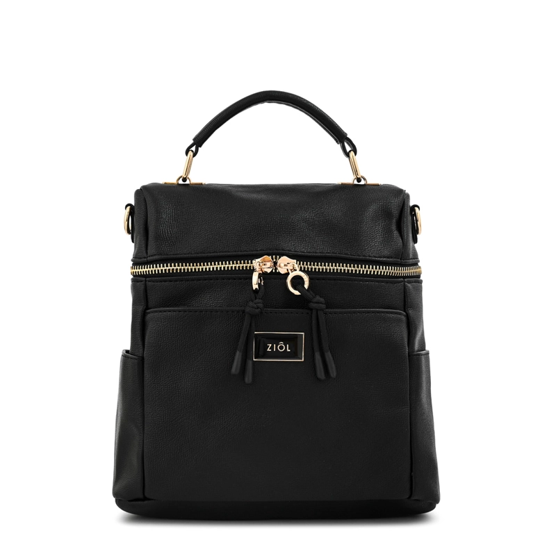 MOCHILA AOKA MEDIANA NEGRO - 1