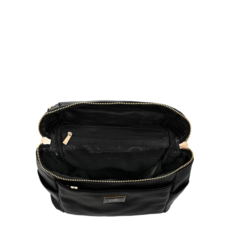 MOCHILA AOKA MEDIANA NEGRO - 4