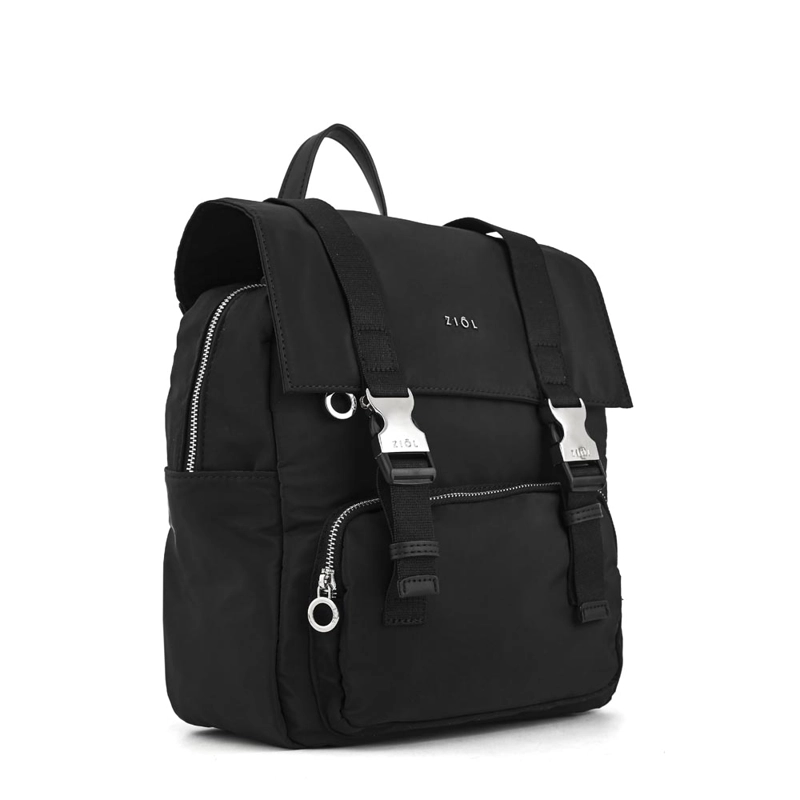 MOCHILA IVONNE MEDIANA NEGRO - 2