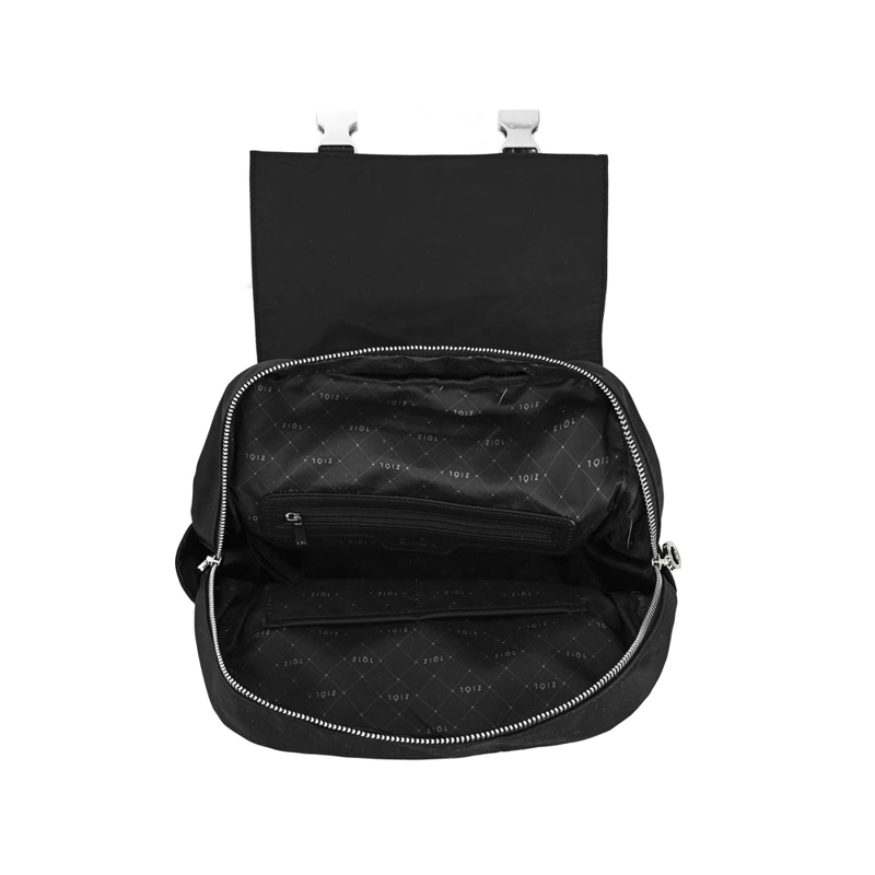 MOCHILA IVONNE MEDIANA NEGRO - 4
