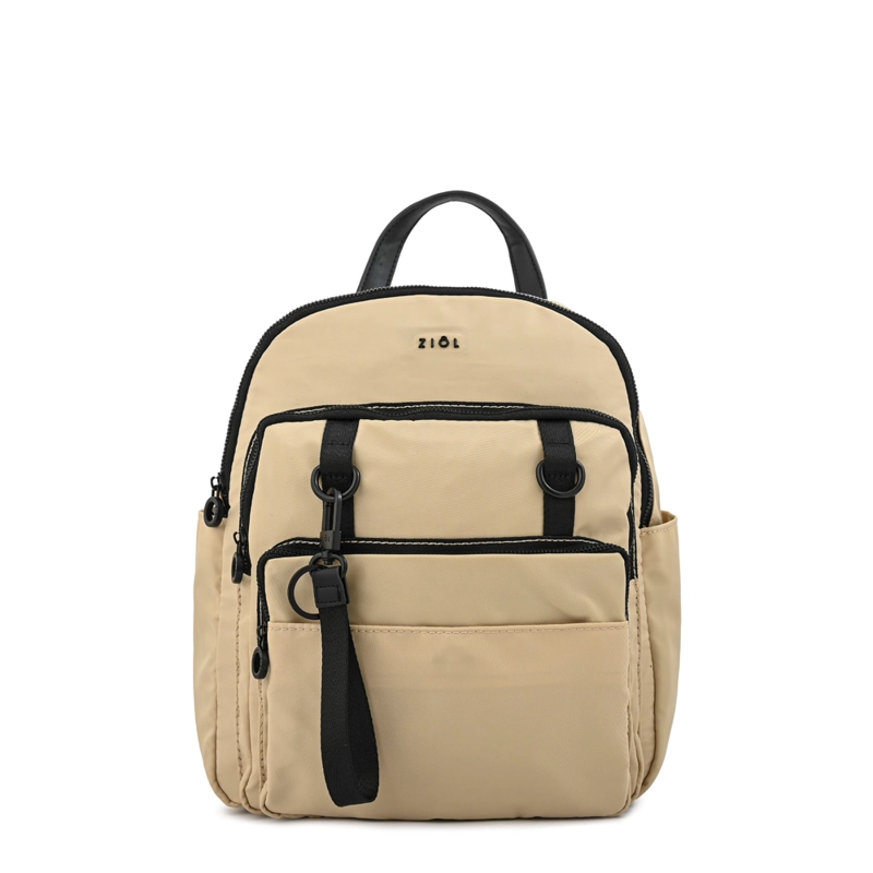 MOCHILA SENAVI MEDIANA BEIGE - 1