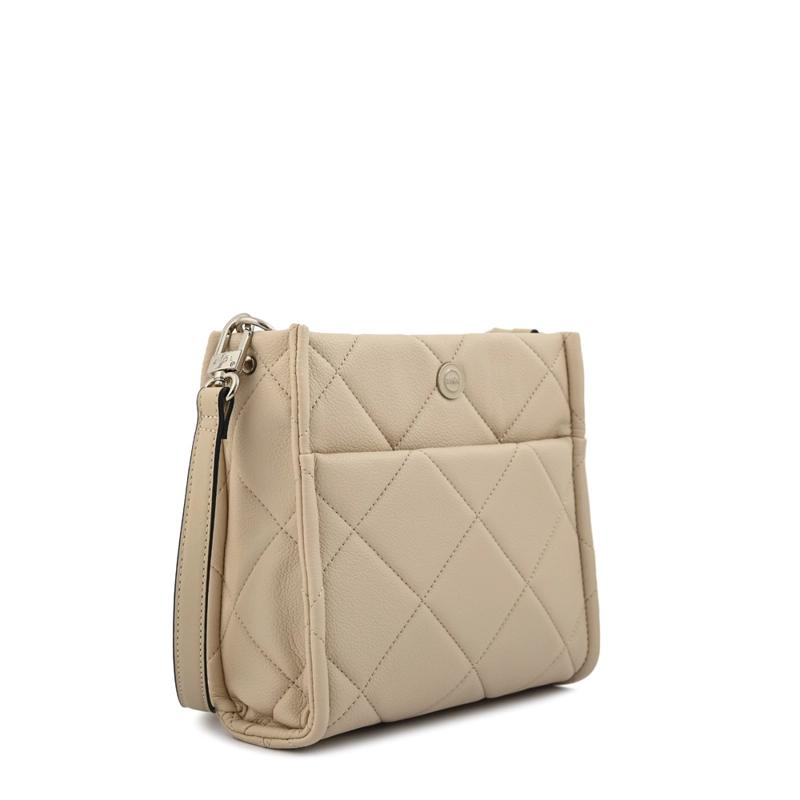 CARTERA BANDOLERA FIORA MEDIANA BEIGE - 2