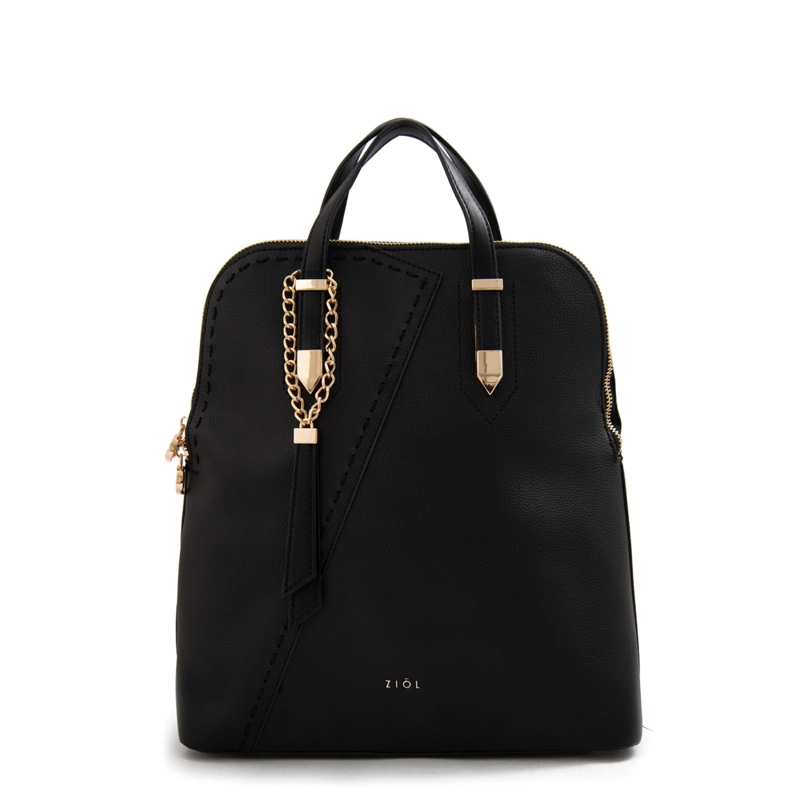 MOCHILA MEDIANA BIEL NEGRO - 1