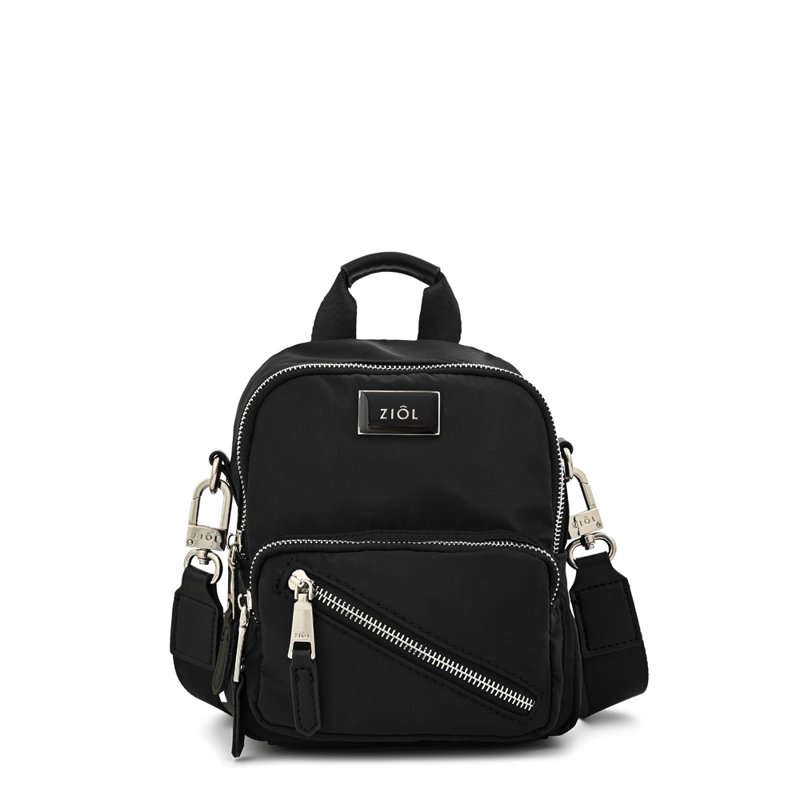 MOCHILA LYCHEE PEQUEÑA NEGRO ESPECIAL - 1