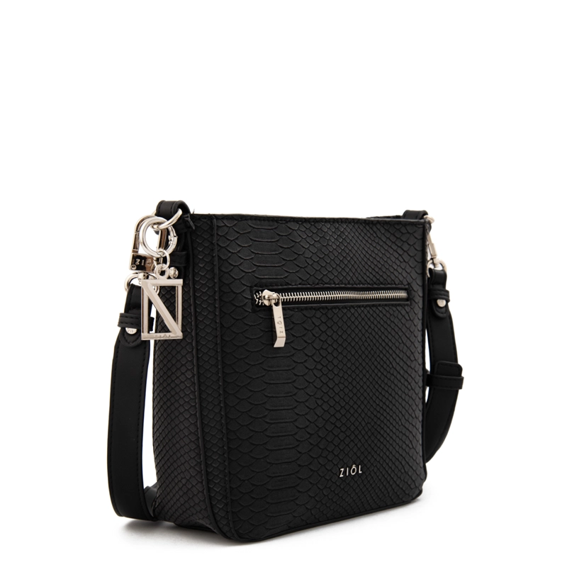 CARTERA BANDOLERA POLETE MEDIANA NEGRO ESPECIAL - 2