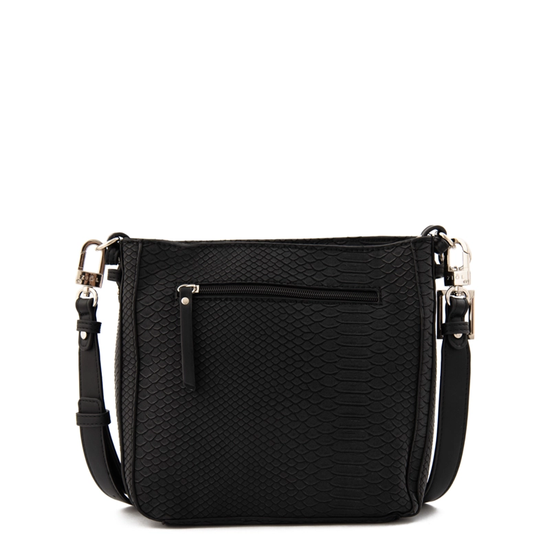 CARTERA BANDOLERA POLETE MEDIANA NEGRO ESPECIAL - 3