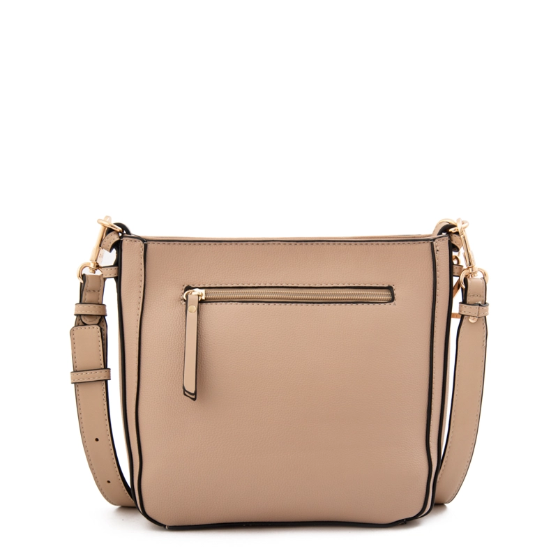 CARTERA BANDOLERA POLETE MEDIANA BEIGE - 3