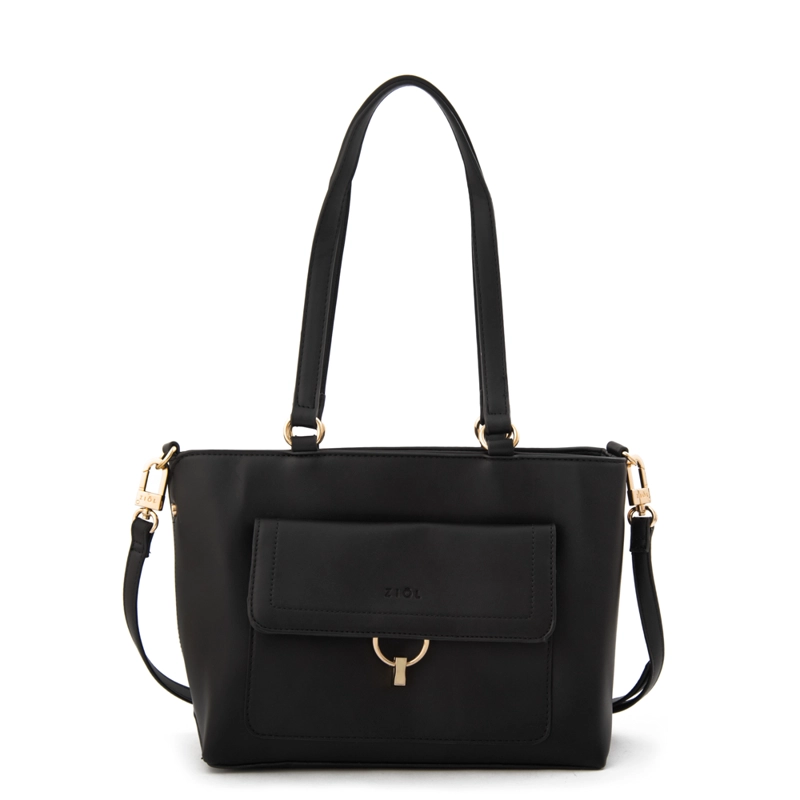 CARTERA BANDOLERA GRISELDA MEDIANA NEGRO ESPECIAL - 1