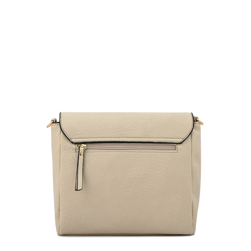 CARTERA BANDOLERA JELENA PEQUEÑA BLANCO CRUDO - 3