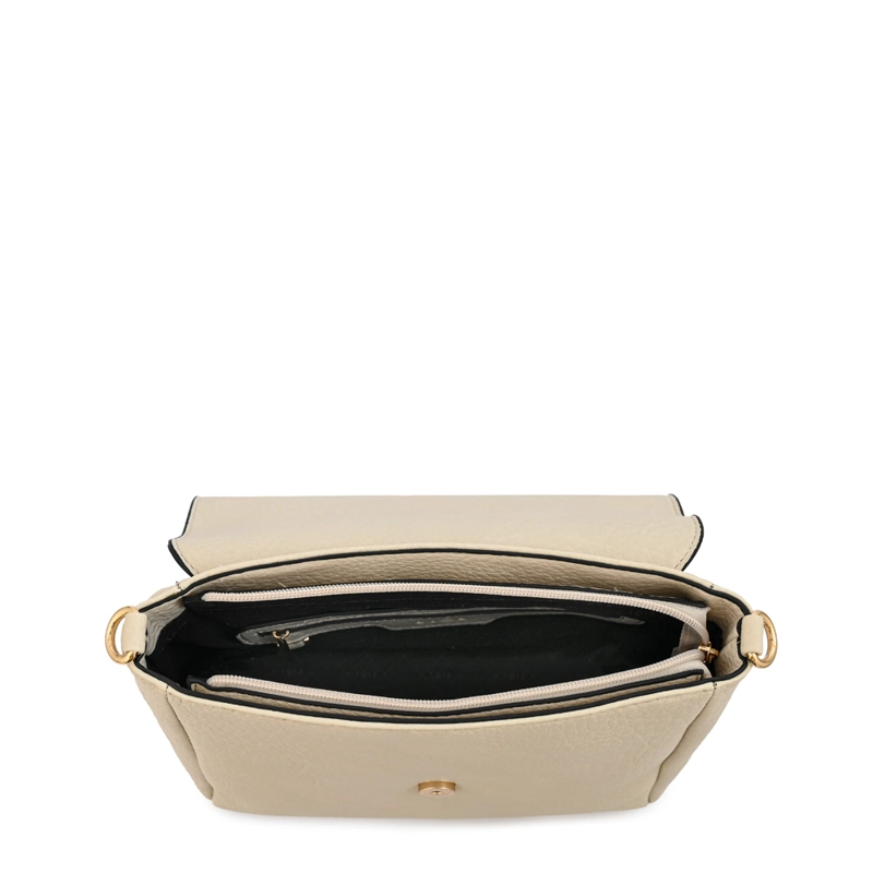 CARTERA BANDOLERA JELENA PEQUEÑA BLANCO CRUDO - 4