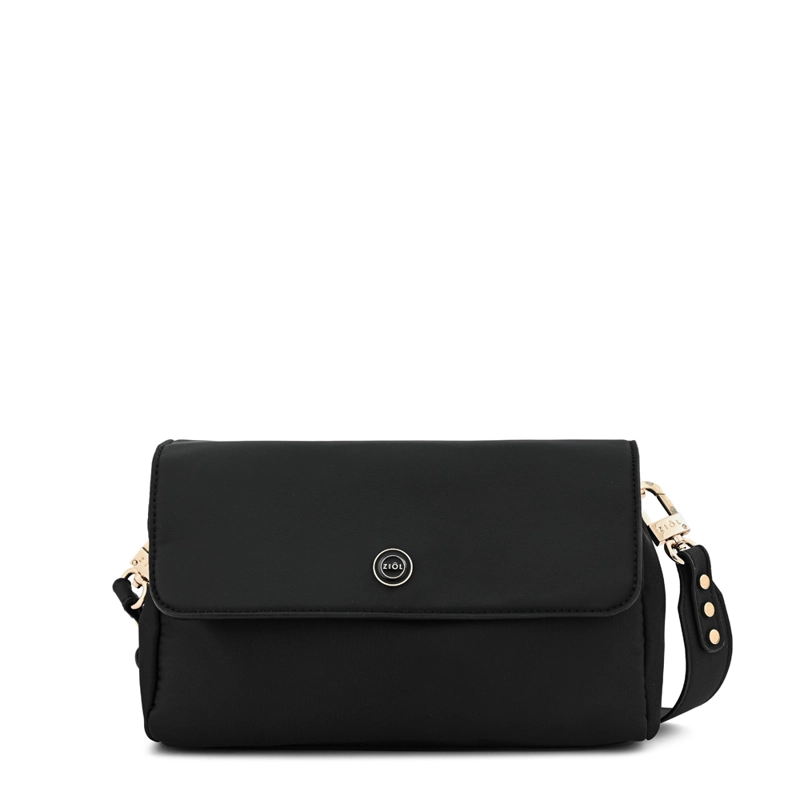 CARTERA BANDOLERA JAIDY MEDIANA NEGRO ESPECIAL - 1