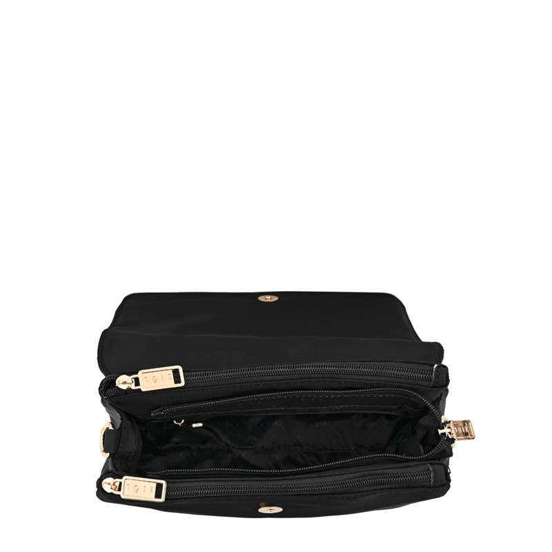 CARTERA BANDOLERA JAIDY MEDIANA NEGRO ESPECIAL - 4